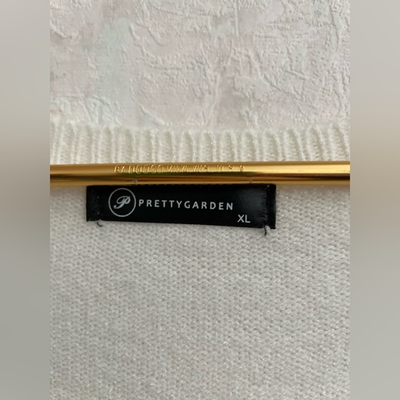 Pretty Garden women's extra large long sleeve oversized tunic sweater - Picture 3 of 5